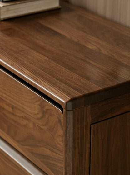 アオスタ ウォールナット ナチュラル チェスト 6