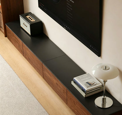 ブラック ウォールナット ナチュラル テレビボード 3